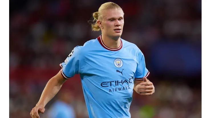 Erling Haaland, atacante do Manchester City (Foto: Getty Images)