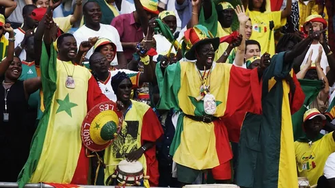 Senegal fans