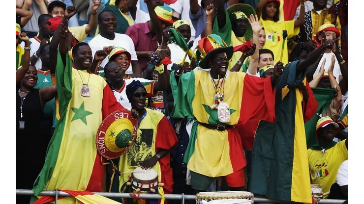 Senegal fans