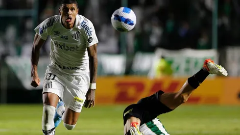 Lucas Barbosa, atacante do Santos (Foto: Getty Images)