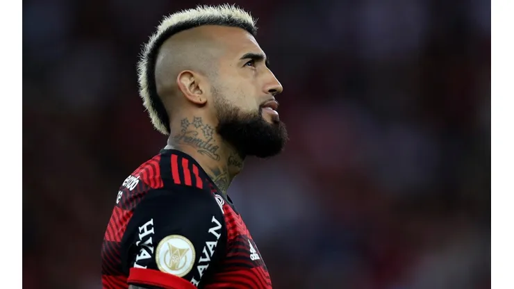 Arturo Vidal, meio-campista do Flamengo (Foto: Getty Images)