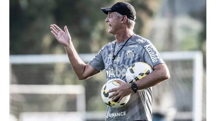 Lisca dedurou que jogador o procurou quase chorando para deixar o Santos
