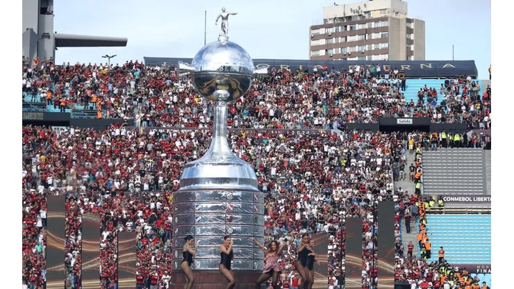 Taça da Libertadores em Montevidéu, no Uruguai (Foto: Getty Images)