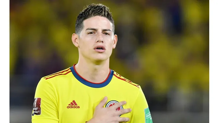 James Rodríguez releva que baixaria seu salário para atuar pelo Valencia (Foto: Gabriel Aponte/Getty Images)