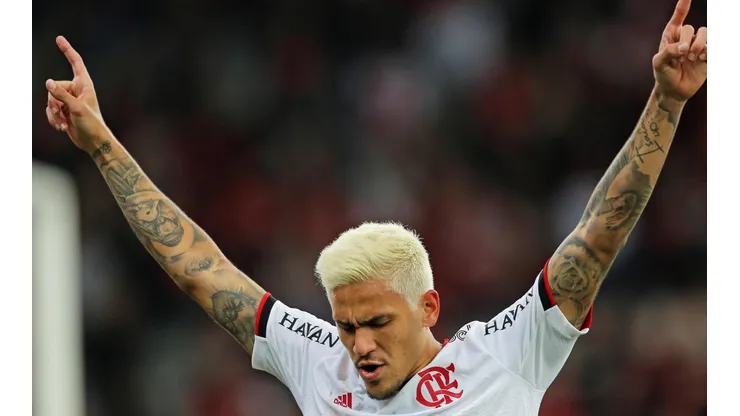 Pedro fala sobre fase conturbada no Flamengo (Foto: Heuler Andrey/Getty Images)