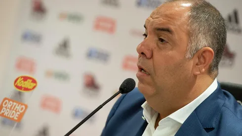 Marcos Braz conta que Flamengo tem interesse de renovar com Dorival Júnior (Foto: Alexandre Vidal / Flamengo)