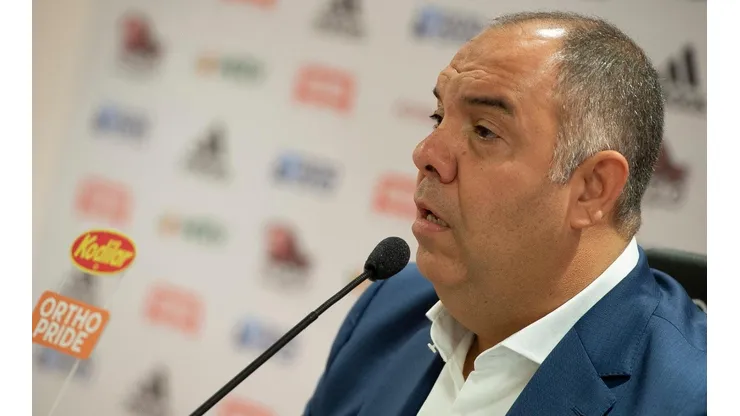 Marcos Braz conta que Flamengo tem interesse de renovar com Dorival Júnior (Foto: Alexandre Vidal / Flamengo)