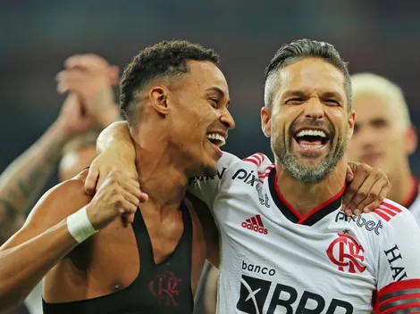 Diego, do Flamengo, manda recado para Hulk, do Galo: "Ele está vendo agora"