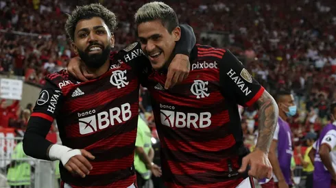 Flamengo só tem uma derrota quando Pedro e Gabigol jogam como titulares juntos (Foto: Buda Mendes/Getty Images)