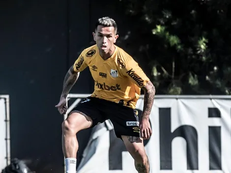 Em primeira entrevista como jogador do Santos, reforço choca com declaração