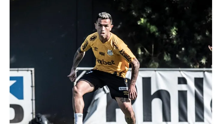 Carabajal diz que o Santos é o maior clube de sua carreira (Foto: Ivan Storti/Santos FC)