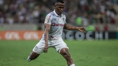 Arias completa um ano com a camisa do Fluminense (FOTO: MARCELO GONÇALVES / FLUMINENSE FC)