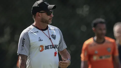 Turco Mohamed revela quem ele acha melhor entre Palmeiras e Flamengo (Foto: Pedro Souza / Atlético)