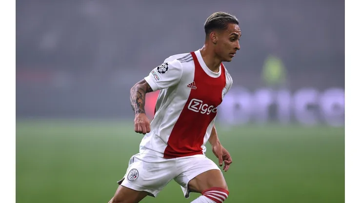 Manchester United já sabe quanto terá que desembolsar para tirar Antony do Ajax (Foto: Dean Mouhtaropoulos/Getty Images)