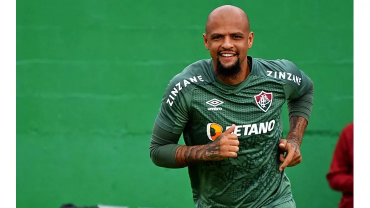 Felipe Melo fala sobre o duelo entre Vélez Sarsfield-ARG x Flamengo, pela semifinal da Copa Libertadores (FOTO: MAILSON SANTANA/FLUMINENSE FC)