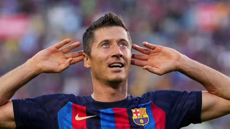 Lewa projeta temporada do Barcelona. Foto: Alex Caparros/Getty Images