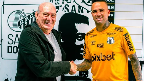 Lisca conta como pode fazer Luan voltar a render no Santos (Foto: Leandro Reis/Santos FC)