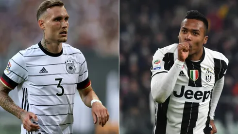 Martin Rose/Getty Images; Valerio Pennicino/Getty Images - Alex Sandro e David Raum
