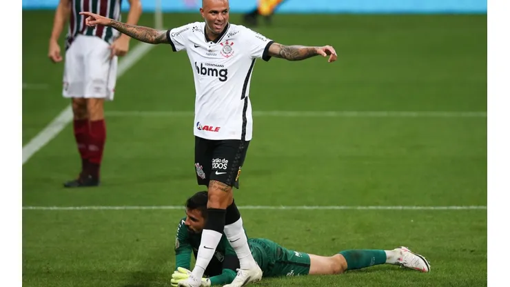 2020 Brasileirao Series A: Corinthians v Fluminense Play Behind Closed Doors Amidst the Coronavirus (COVID - 19) Pandemic