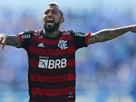 Vidal é titular pela primeira vez; veja a provável escalação do Flamengo