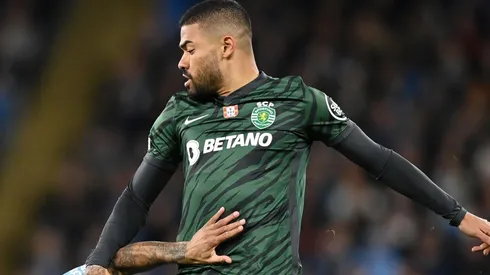 Bruno Tabata, em campo pelo Sporting (Foto: Getty Images)
