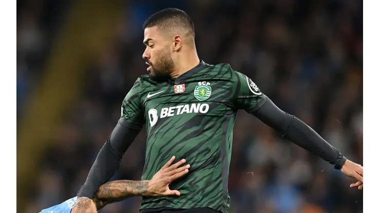 Bruno Tabata, em campo pelo Sporting (Foto: Getty Images)