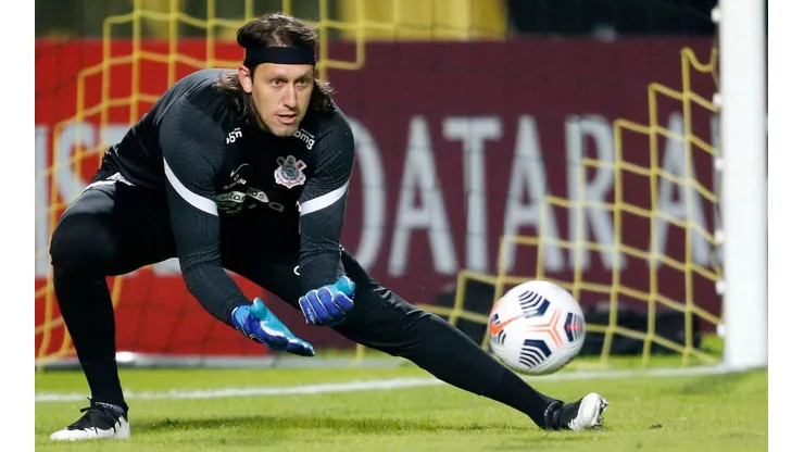 Cássio fala sobre estilo do Corinthians e elogia o Fluminense, de Fernando Diniz (Foto: Mariana Greif - Pool/Getty Images)
