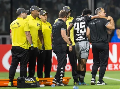 Médico do Vasco confirma que joia da base ficará afastado cerca de nove meses