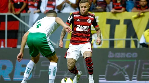 Everton Cebolinha diz que estreia pelo Flamengo dá confiança para melhorar (Foto: Marcelo Cortes / Flamengo)