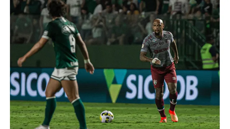 Felipe Melo exalta força do Fluminense para virar e vencer o Goiás (FOTO DE MARCELO GONÇALVES / FLUMINENSE FC)