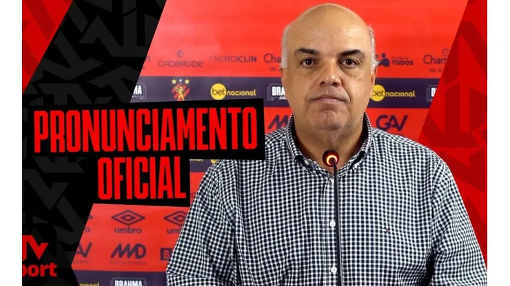 Yuri Romão, presidente do Sport, detona Lisca (Foto: Reprodução)