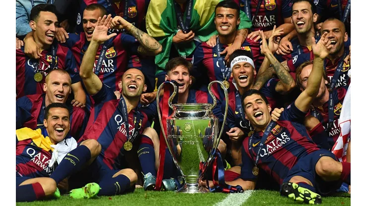 Laurence Griffiths/Getty Images - Barcelona na Liga dos Campeões em 2015