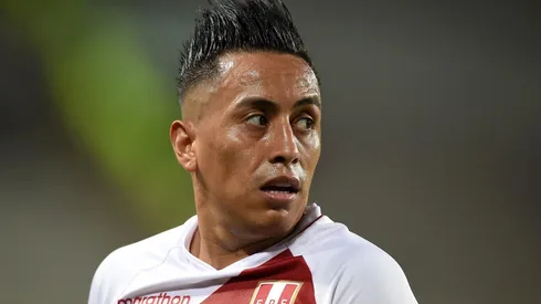 Christian Cueva, em campo pela seleção do Peru (Foto: Getty Images)