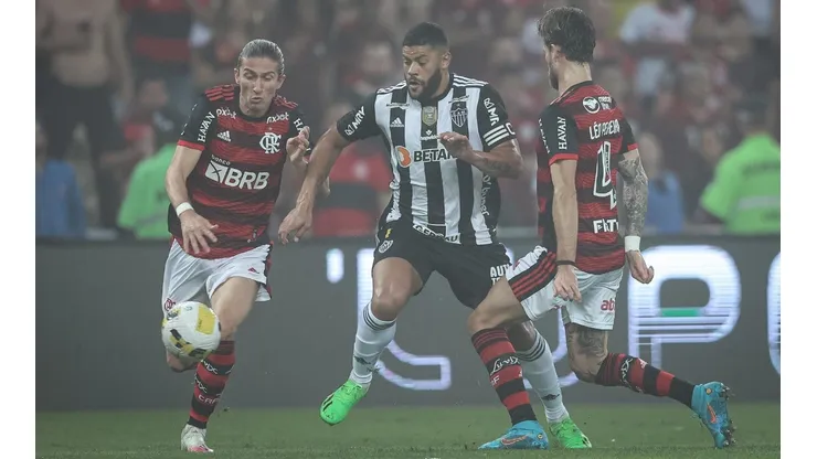 Hulk revela que perdeu 6kg no duelo entre Atlético-MG e Flamengo (Foto: Pedro Souza / Atlético)