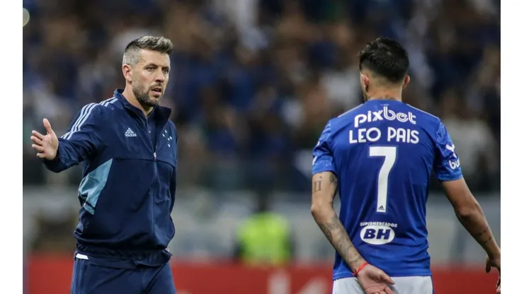 Pezzolano assume que exagerou na reclamação no duelo entre Cruzeiro e Fluminense (Foto : Staff Images / Cruzeiro)