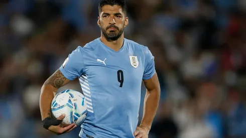 Luis Suárez, em campo pelo Uruguai (Foto: Getty Images)