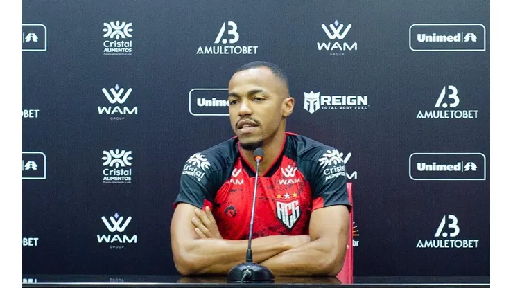 Marlon Freitas exalta Atlético-GO após acertar com o Botafogo (FOTO: Alan Deyvid/ACG)