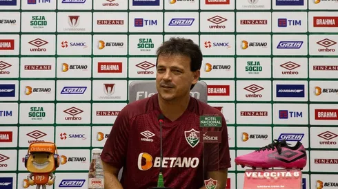 Fernando Diniz fala sobre últimos momentos de Fred como atleta profissional (FOTO: MARCELO GONÇALVES / FLUMINENSE F.C0