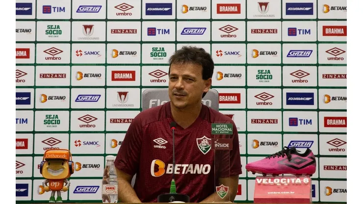 Fernando Diniz fala sobre últimos momentos de Fred como atleta profissional (FOTO: MARCELO GONÇALVES / FLUMINENSE F.C0