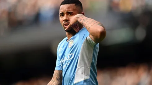 Shaun Botterill/Getty Images – Gabriel Jesus jogando pelo Manchester City