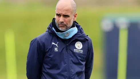 Pep Guardiola, treinador do Manchester City (Foto: Getty Images)