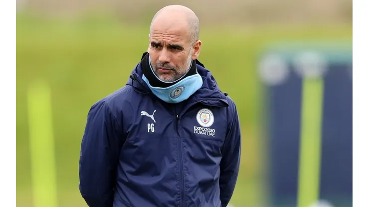 Pep Guardiola, treinador do Manchester City (Foto: Getty Images)