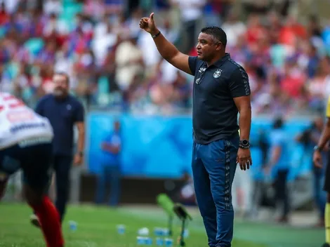 Sem vencer fora há dois meses, Roger elogia rendimento no empate contra o Bahia