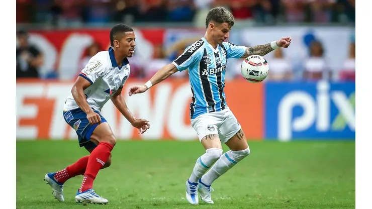 Após 79 dias, Ferreira voltou a jogar uma partida oficial (FOTO: LUCAS UEBEL/GREMIO FBPA)