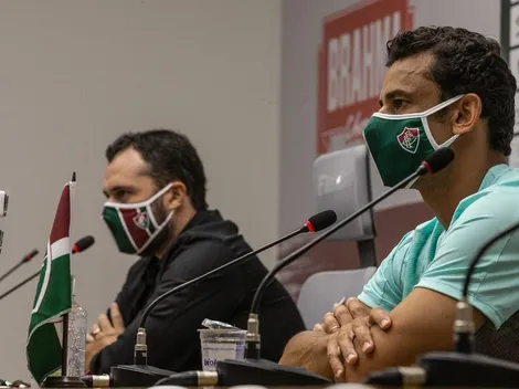 Presidente do Fluminense se emociona após gol de Fred: 'Iluminado para ca*****'