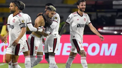 Andreas comemora gol marcado em seu último jogo antes de retornar ao Manchester United (Foto: Guillermo Legaria/Getty Images)