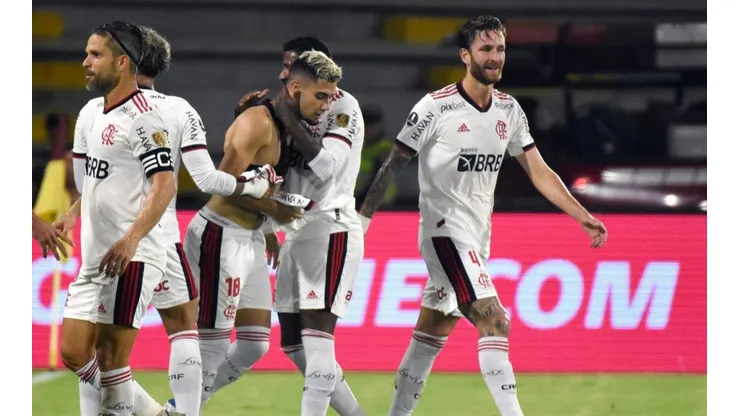 Andreas comemora gol marcado em seu último jogo antes de retornar ao Manchester United (Foto: Guillermo Legaria/Getty Images)