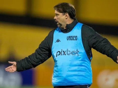 'Acho que o Vasco teve uma noite infeliz', reconhece Maurício Souza