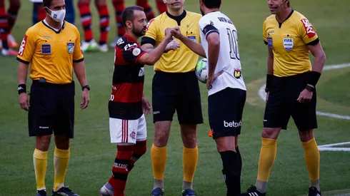 Flamengo v Atletico MG Play Behind Closed Doors the First Round of the 2020 Brasileirao Series A Amidst the Coronavirus (COVID - 19) Pandemic