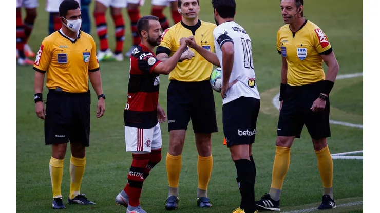 Flamengo v Atletico MG Play Behind Closed Doors the First Round of the 2020 Brasileirao Series A Amidst the Coronavirus (COVID - 19) Pandemic